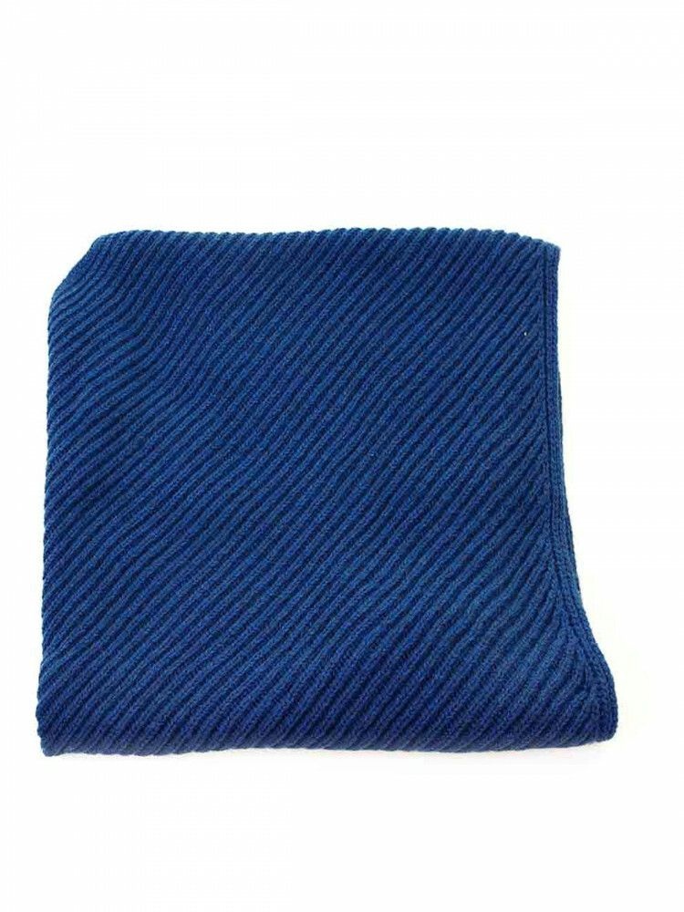 [관부가세포함] 라프리마 INVERNI 여성 스카프 트라이앵글 인 퓨어 잉글리쉬 니트 캐시미어 5452SM7028LAPISLAZZULI Blue /8