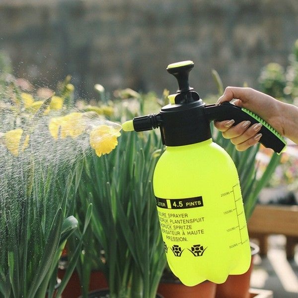 고압 분무기 2L 대용량 살수 소독 원예 물주기 압축 분사 휴대용