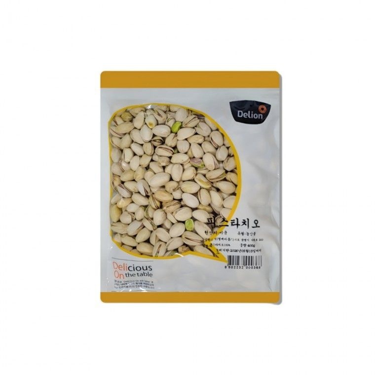 무료배송  고소한 100% 피스타치오 400g 무염 건강간식 견과류 미국산