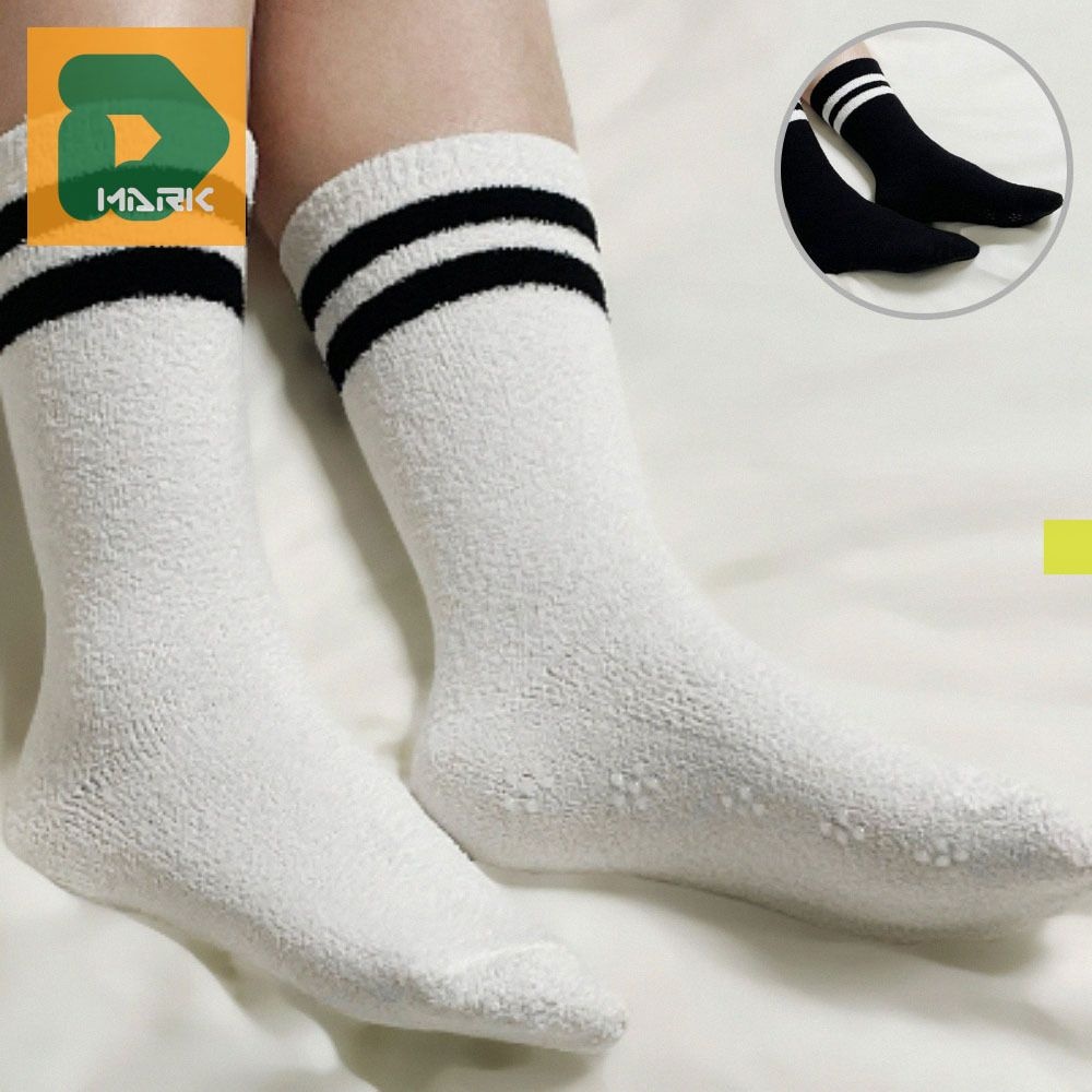 수족냉증양말 크리스마스 양말 산모 임산부 수면 잔솔 여성용 포근한 기모 극세사 귀여운 양털 덧신 보온