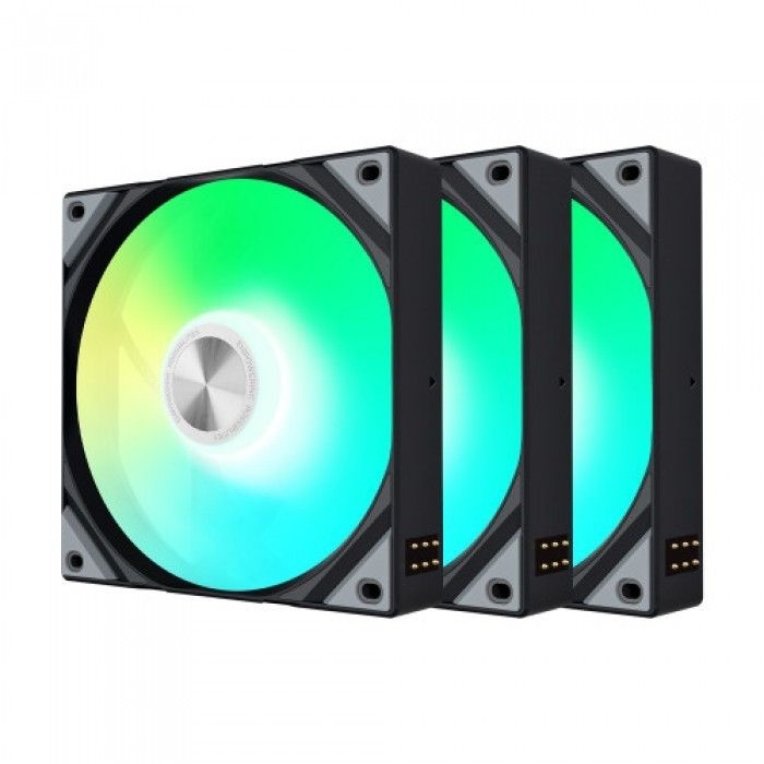 트릭스 TRYX ROTA SL ARGB 120 (3팩, 블랙) 시스템 케이스 쿨러
