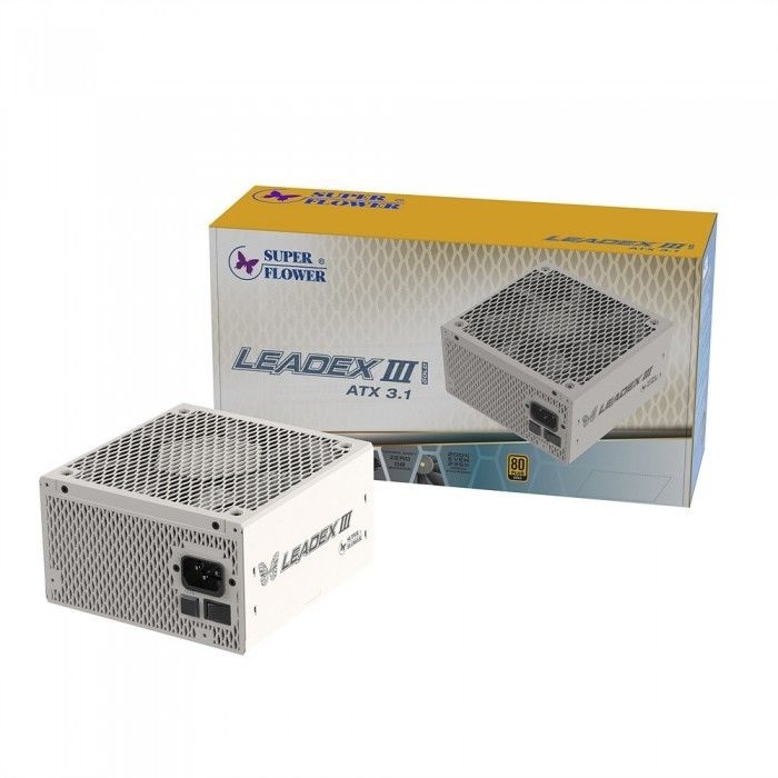[오늘출발] 슈퍼플라워 SuperFlower SF-1000F14GE LEADEX III GOLD UP ATX3.1 파워 (화이트)