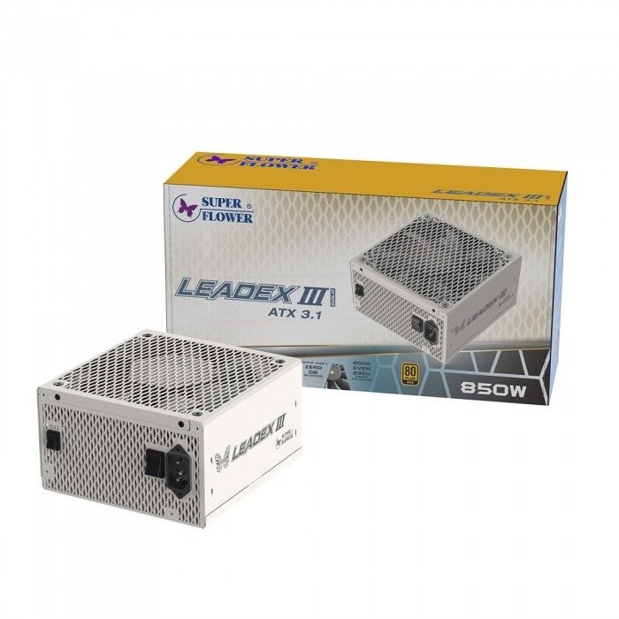 [오늘출발] 슈퍼플라워 SuperFlower SF-850F14GE LEADEX III GOLD UP ATX3.1 파워 (화이트)