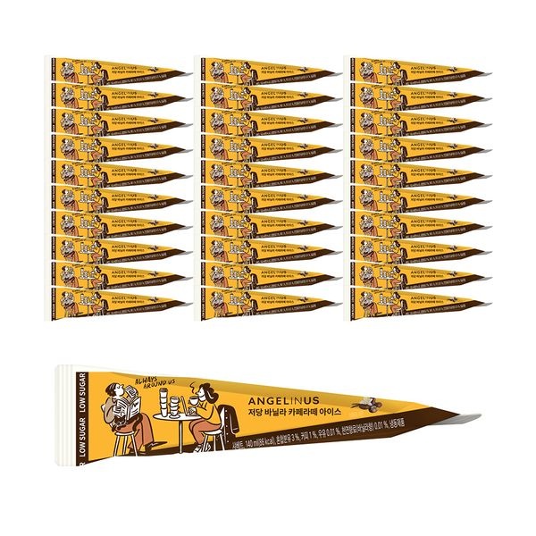 엔제리너스 저당 바닐라 카페라테 아이스 140ml x30개