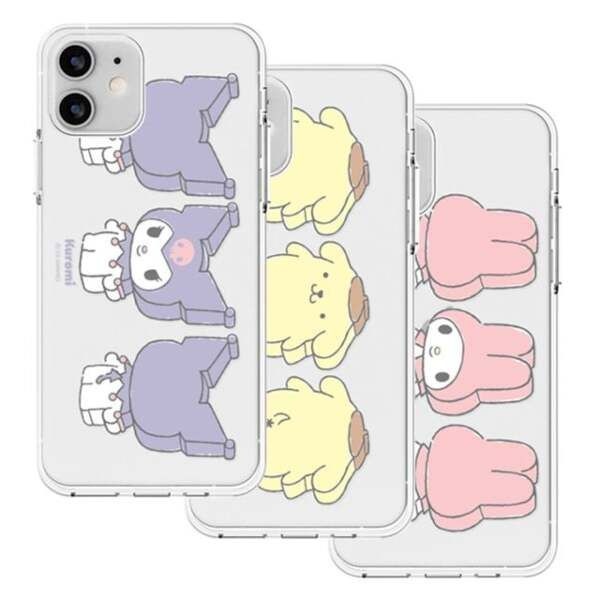 [트라이코지][에이치플러스몰] 갤럭시퀀텀2 A826 산리오 큐티블럭 투명 젤리케이스