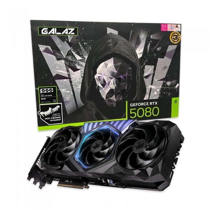 갤럭시 GALAZ 지포스 RTX 5080 HOF GAMING BLACK D7 16GB