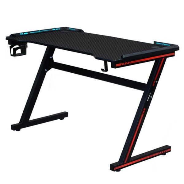 인터데코OEM 아트박스/인터데코 LED조명 게이밍책상 PC방책상 컴퓨터책상 100cm