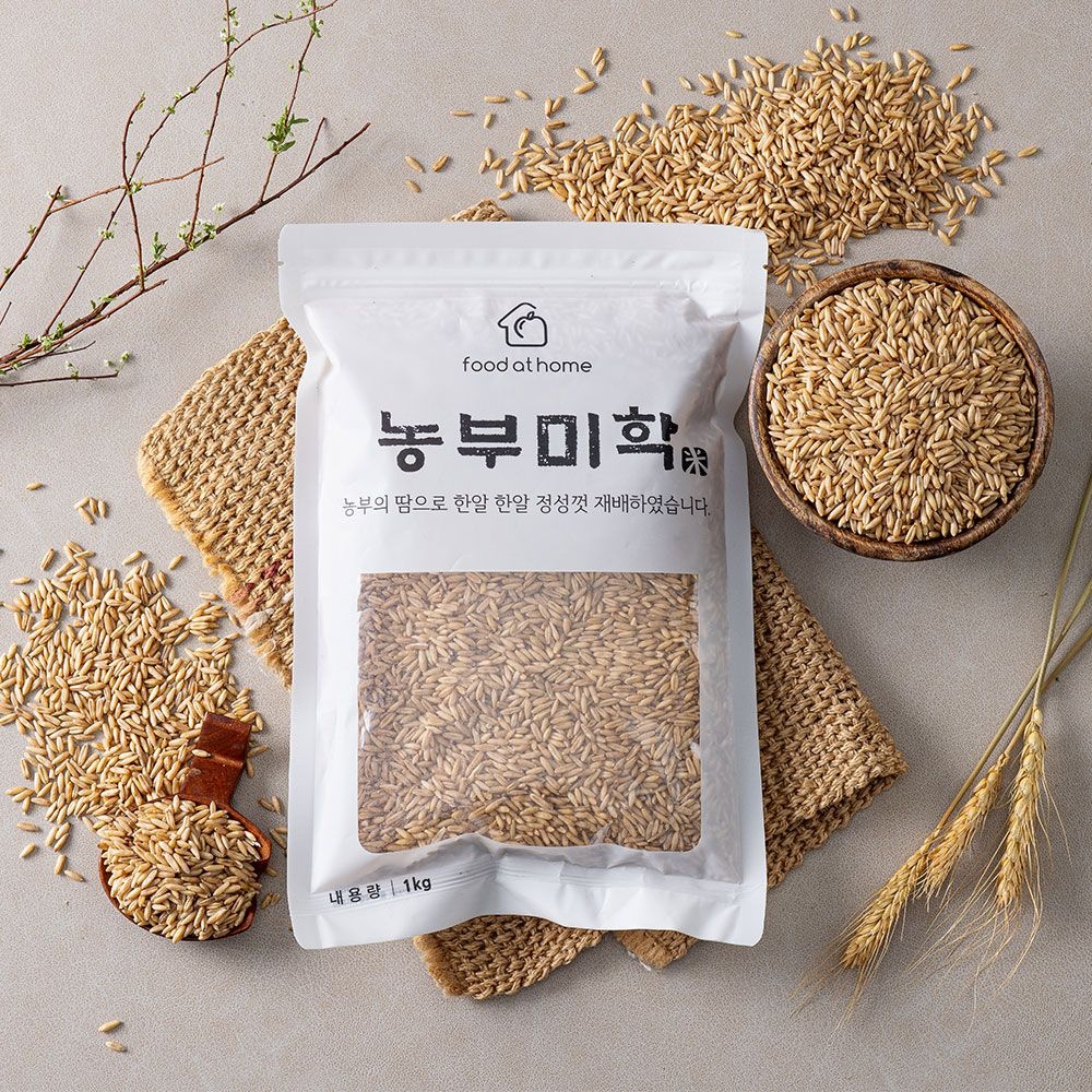 푸드앳홈 농부미학 귀리 2kg 외 혼합 17곡 찰흑미 서리태 백태