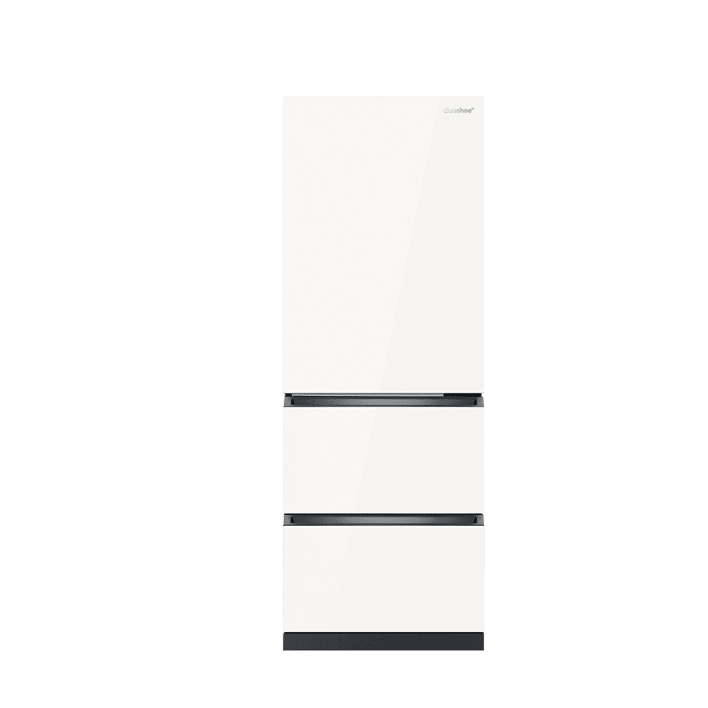 위니아 3도어 딤채 스탠드형 김치냉장고 418L 샤인스노우