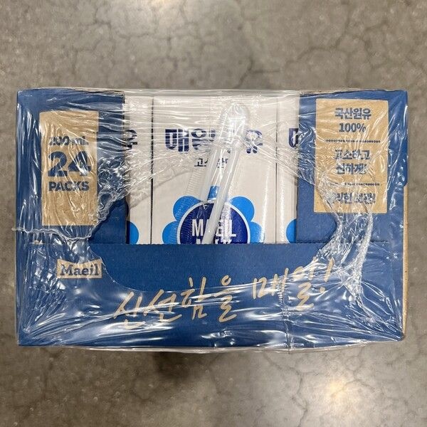매일 멸균우유 고소한맛 200ml x 24입