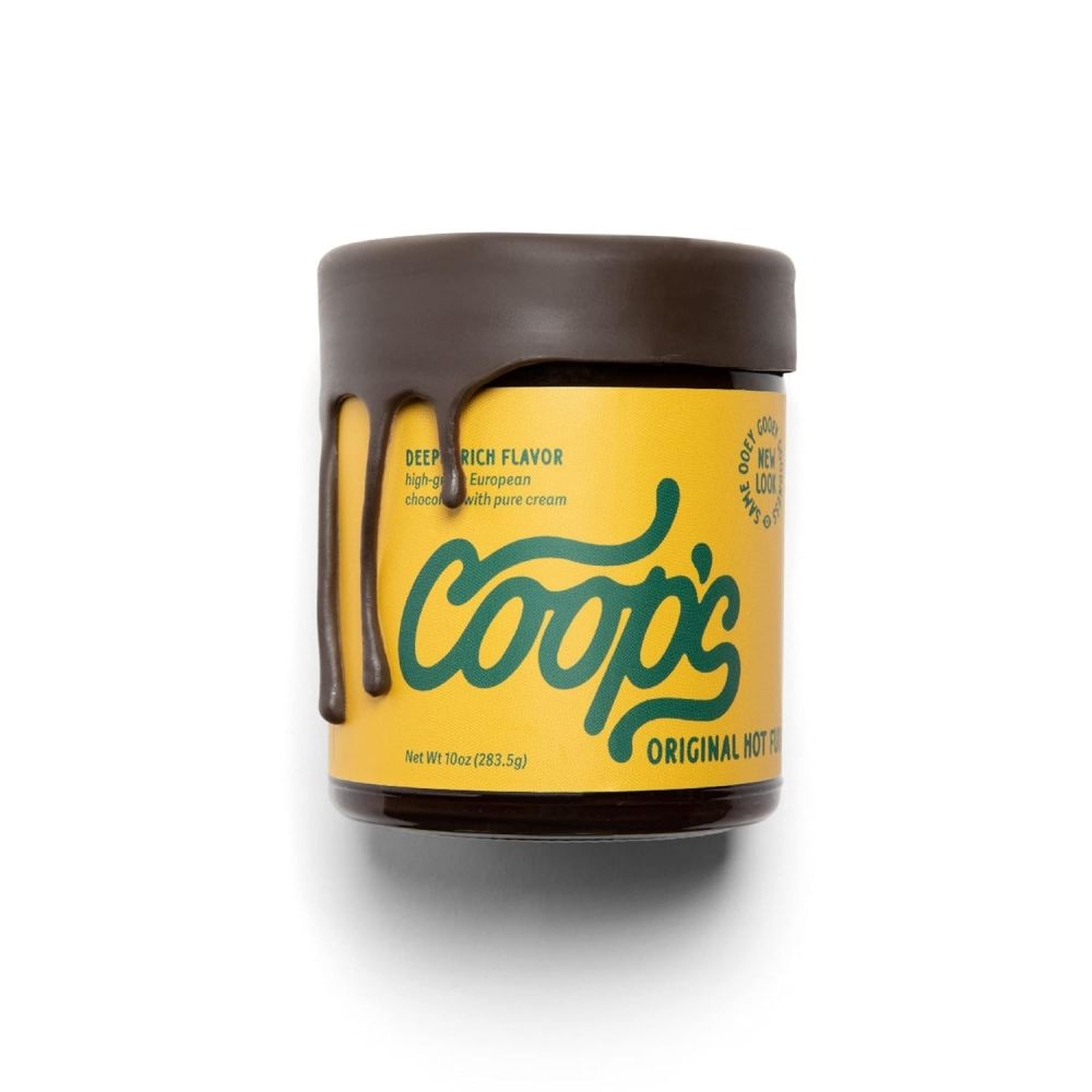 [해외] Coops 쿱스 오리지널 핫 퍼지 스프레드 잼 283g 아이스크림 쉐이크