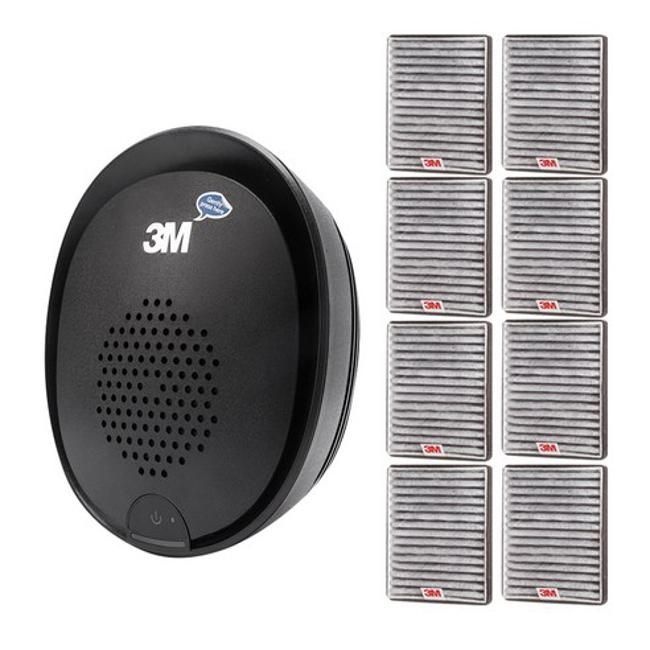 쓰리엠 차량용 공기청정기 플러스 블랙  교체 필터 8p 공기청정기PN38816 필터PN38716