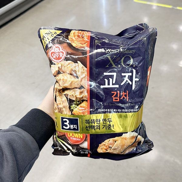 오뚜기 XO 교자 김치 360g x 3개 아이스박스포장