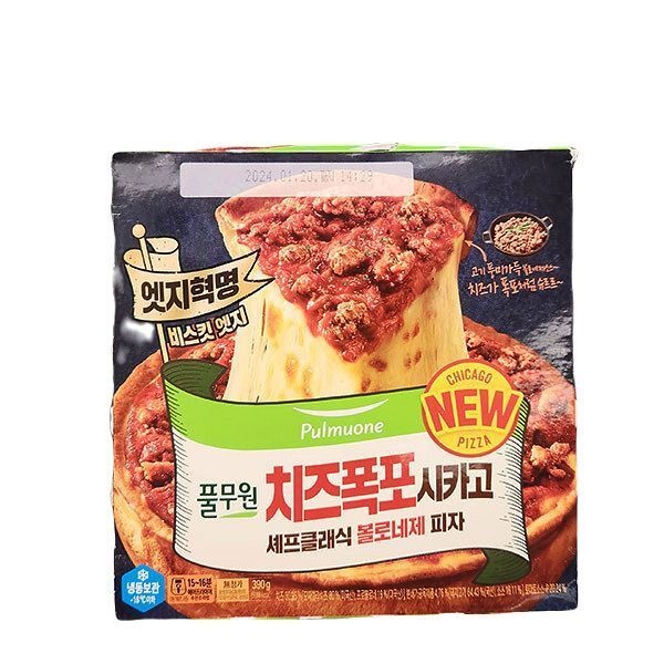풀무원 풀무원 치즈폭포 시카고 볼로네제 피자 390g x 1개