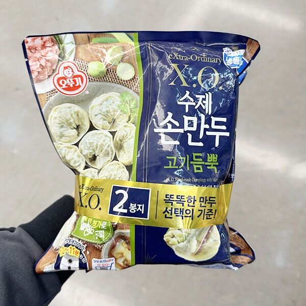 오뚜기 오뚜기 XO 수제 손만두 고기듬뿍 364g x 2개 아이스박스포장