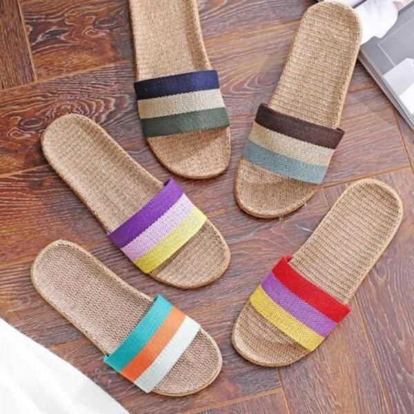 상품페이지 참조 [에이엔몰] 거실 준캡 왕골 삼디 슬리퍼 실내화 다스2 (3Sl4L)