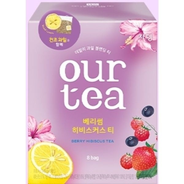 쟈뎅 아워티베리썸히비스커스티8p 2개
