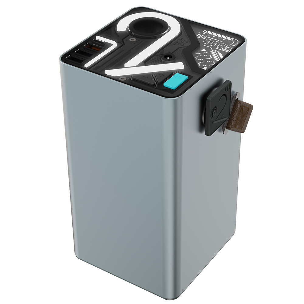 라플루 RPB-05DC 80000mAh 초고속 대용량 보조배터리 PPS 120W 캠핑용/차박 시거잭/노트북충전 DC지원