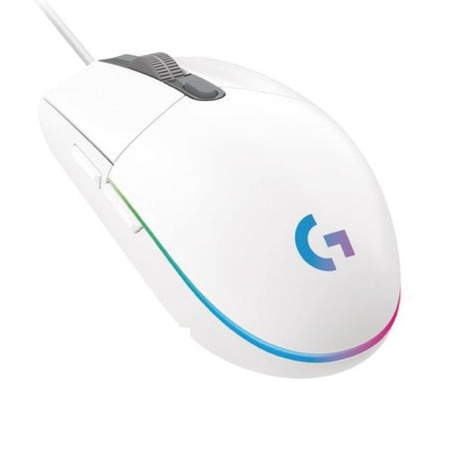 LOGITECH <b>로지텍</b> [<b>로지텍</b>코리아 정품]유선 게이밍 마우스 G<b>102</b> 2세대[화이트]