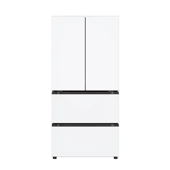 [추가카드할인]디오스 오브제 컬렉션 김치냉장고 Z509MHHF23 (505L, 메탈, 크림 화이트)