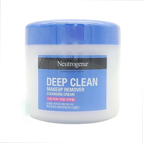뉴트로지나 딥클린 클렌징크림 285ml 클렌져 클렌징폼
