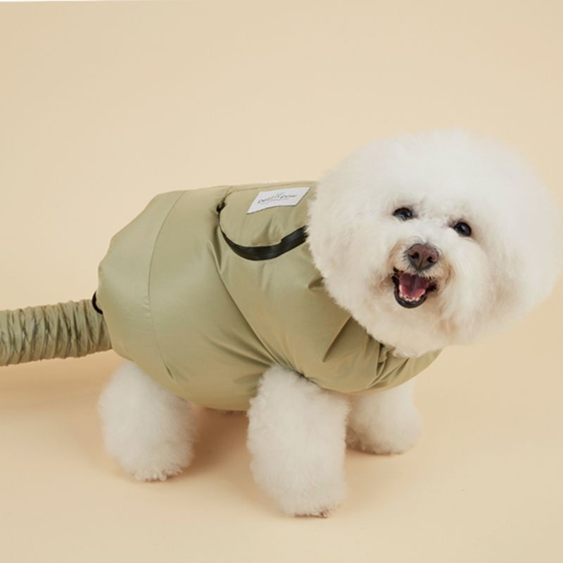 쁘띠앤포 웨어러블 펫드라이기 펫드라이룸 애견건조기 소형견용(S)