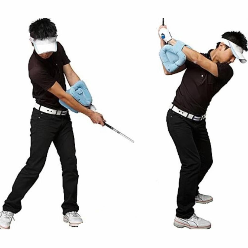 지니몰협력사 골프 어드레스 오버스윙 자세 방향성 프로 남성 백돌이 입문 뒷땅 실내 훅탈출 초보