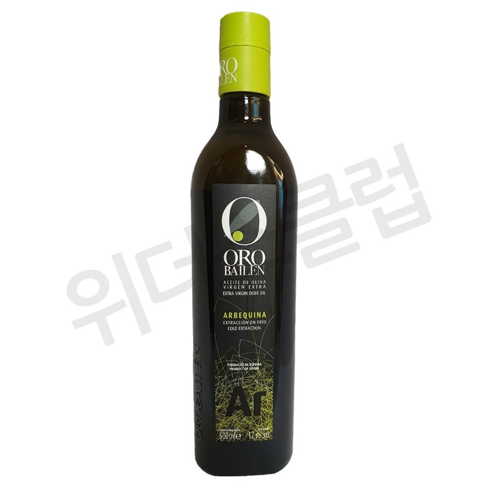 오로바일렌 최화정올리브유 오로바일렌 엑스트라버진 올리브오일 아르베키나 500ml 1병