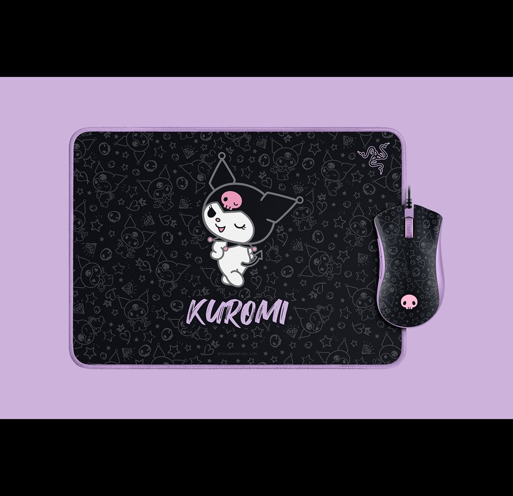 [해외] 레이저 데스에더 마우스 매트 번들 쿠로미 에디션