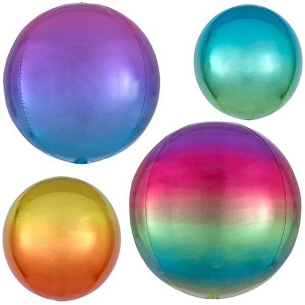 [브이와이][VCK89NQQ]오브 기념일풍선 옹브레 은박풍선 생일풍선