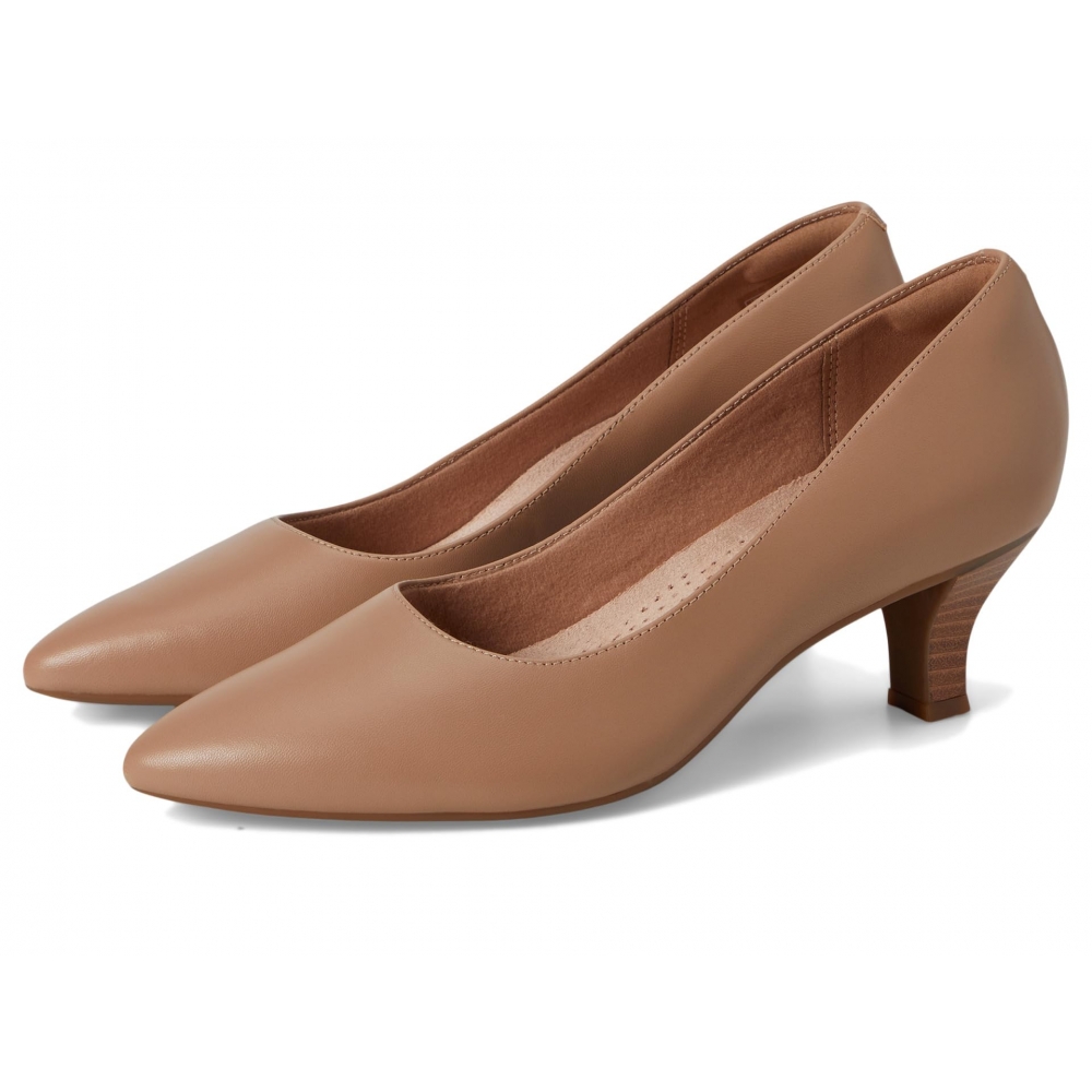 클락스 케플리 바인 웜 베이지 레더