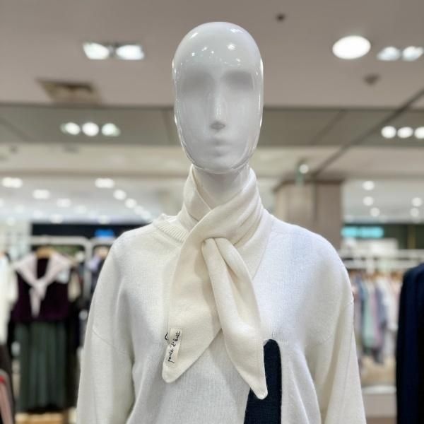 세컨스킨 AEWFA0320111_캐시미어 쁘띠 머플러