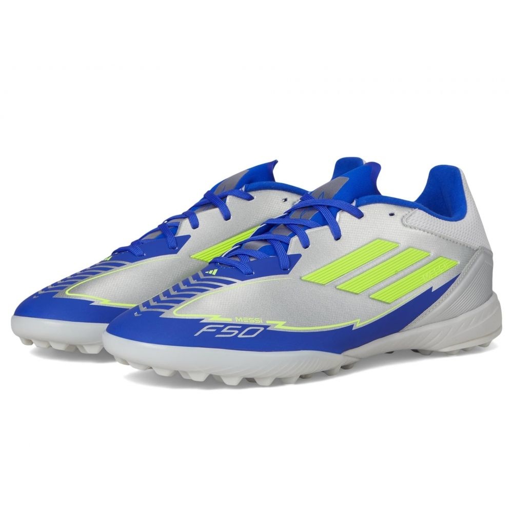 아디다스 F50 리그 메시 터프 실버 메탈릭/솔라 옐로우/루시드 블루