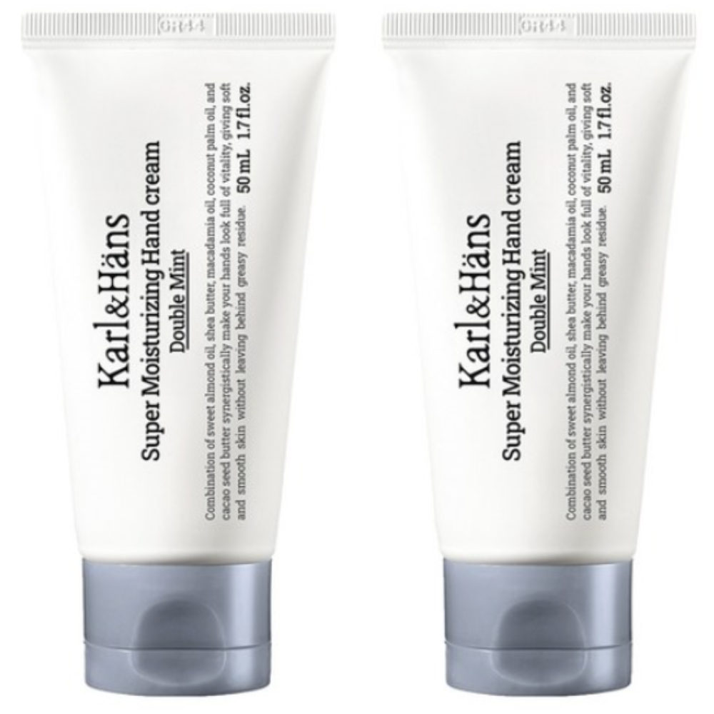 칼앤한스 보습 핸드크림 향좋은 더블 민트 50ml X2개