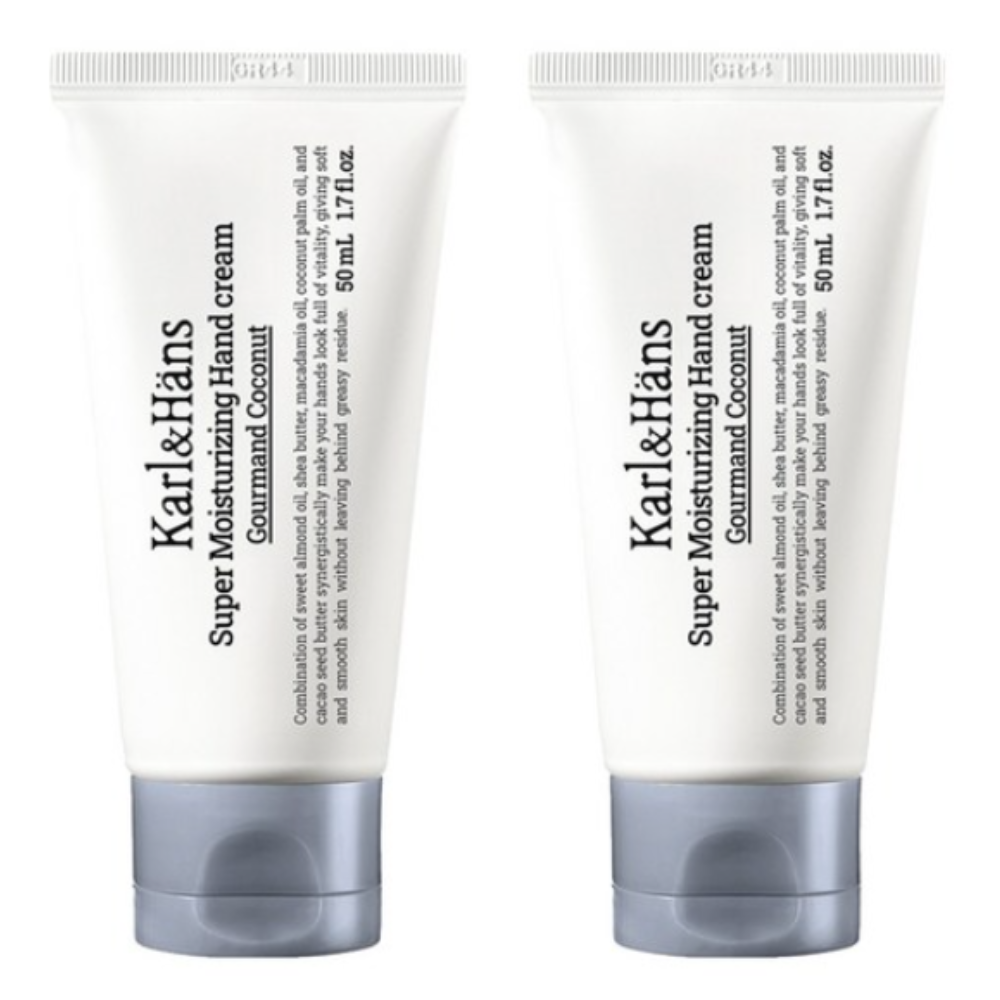 칼앤한스 보습 핸드크림 향좋은 구르망 코코넛 50mlX2