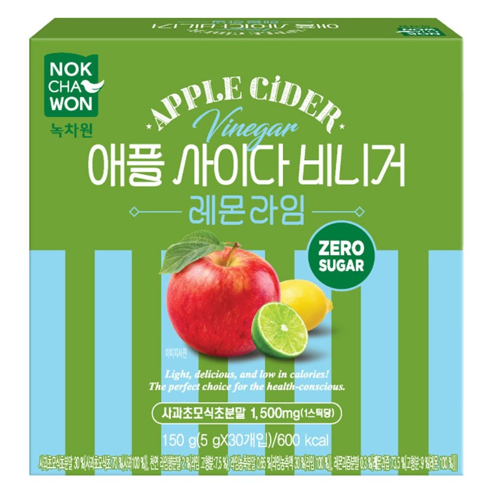 [온누리7%혜택]녹차원 애사비 레몬 라임맛 30스틱 애플 사이다 비니거