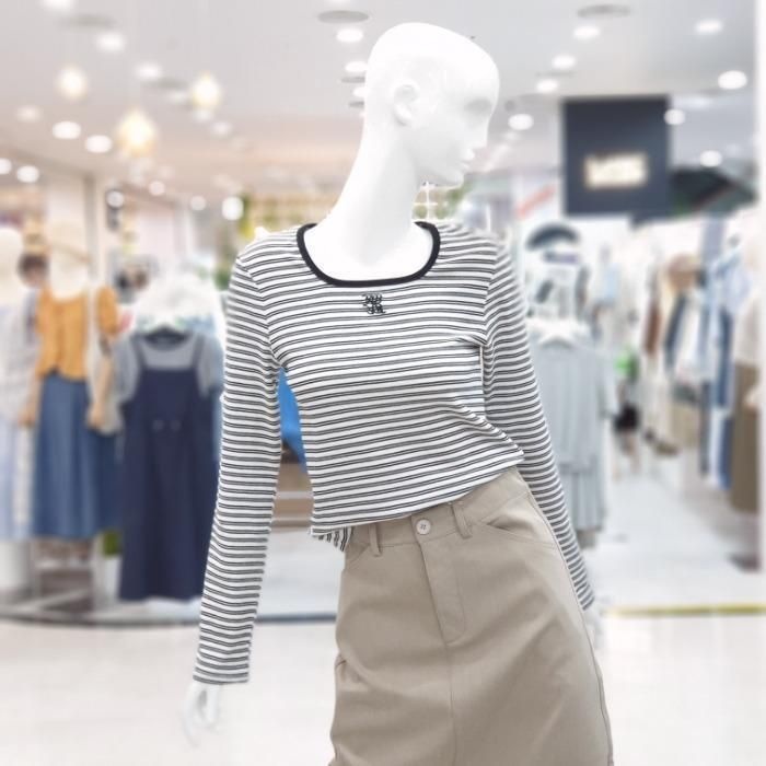 에이비에프지 [패션플러스][ab.f.z]abfz sh06 큐티 스트라이프 가을 티셔츠 SLBHZ4K35J (40602537)