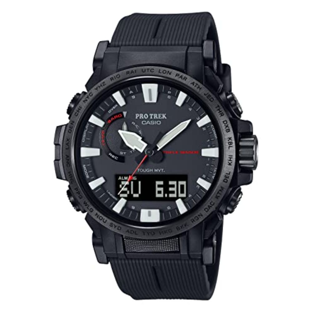 카시오 CASIO PRO TREK 솔라 PRW-61LD-5JF 남성 손목시계 코요태