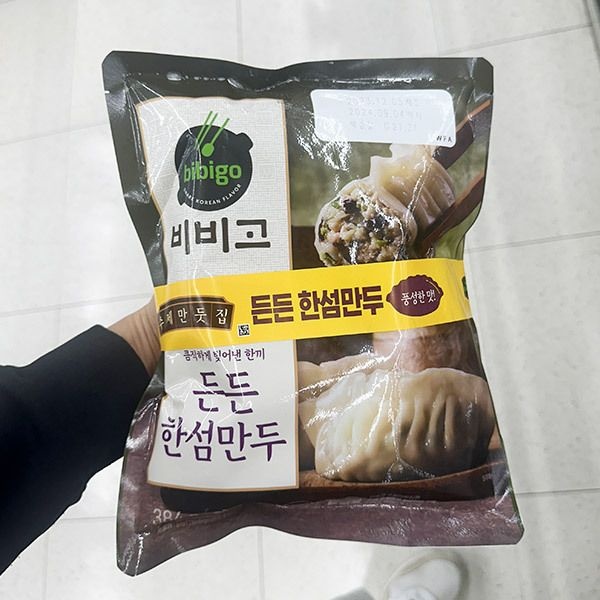 비비고 수제만둣집 든든 한섬만두 384 x 2개 아이스박스포장