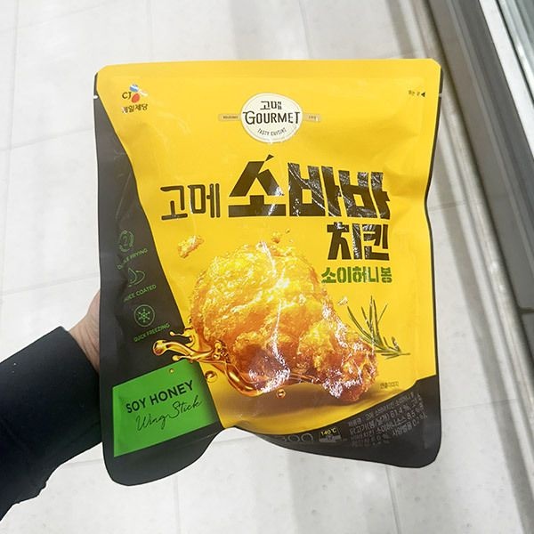 고메 소바비 치킨 소이허니 봉 300g 아이스박스포장