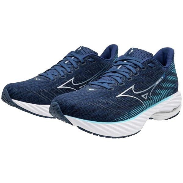 [해외] 미즈노 mizuno 웨이브 라이더 28 러닝화 네이비 x 화이트 블루 (06) 27cm J1GC2403 156624