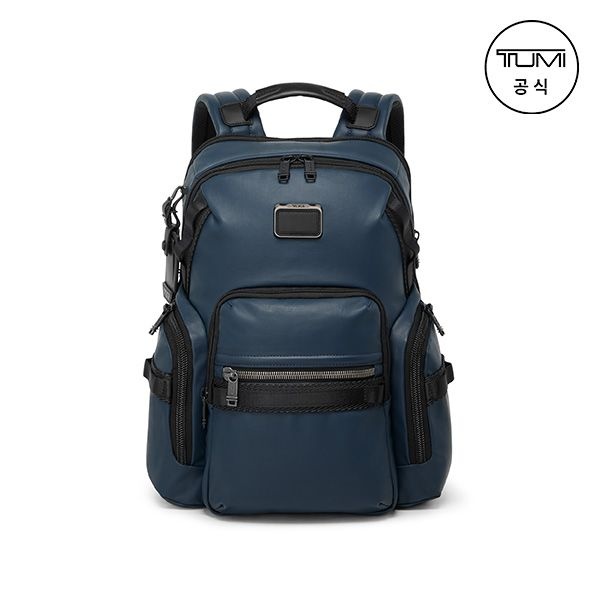 [롯데백화점] 투미 [TUMI KOREA] 알파 브라보 내비게이션 백팩 네이비 코팅 캔버스_0232793NVYC LE1220023755