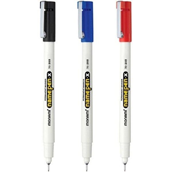 VY협력업체 [브이와이][VCMNI6V1]네임펜 문구 X(가는 글씨용)검정