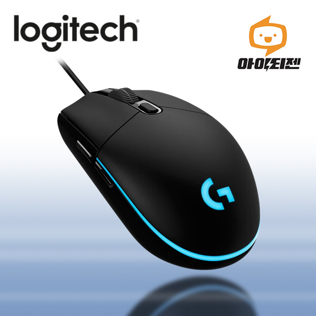 로지텍 로지텍 G102 PRODIGY 정품 게이밍 PC방 유선마우스 벌크+하판 피트 추가제공