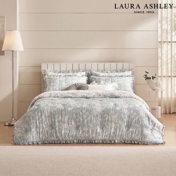 [롯데백화점] 로라애슐리 로이드 광폭 60수 모달 차렵이불 Q 200x230 R13E3LDA24 GN LE1220020836