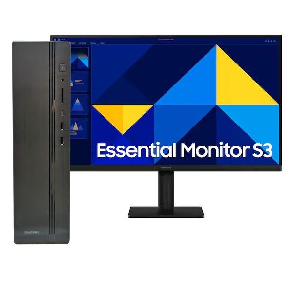 상품상세참조 [온누리상품 상생페이백] 삼성전자 DM500SHA-AC51B 인텔 코어 울트라5 램16G SSD512G 윈도우11홈 슬림형 + 24형(S24D30) LED모니터