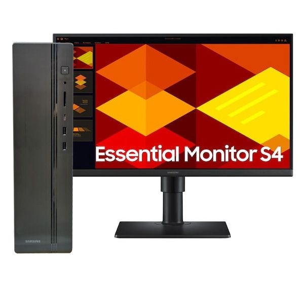 상품상세참조 [온누리상품 상생페이백] 삼성전자 DM500SHA-AC51B 인텔 코어 울트라5 램16G SSD512G 윈도우11홈 슬림형 + 22형(S22D40) 피벗가능 모니터