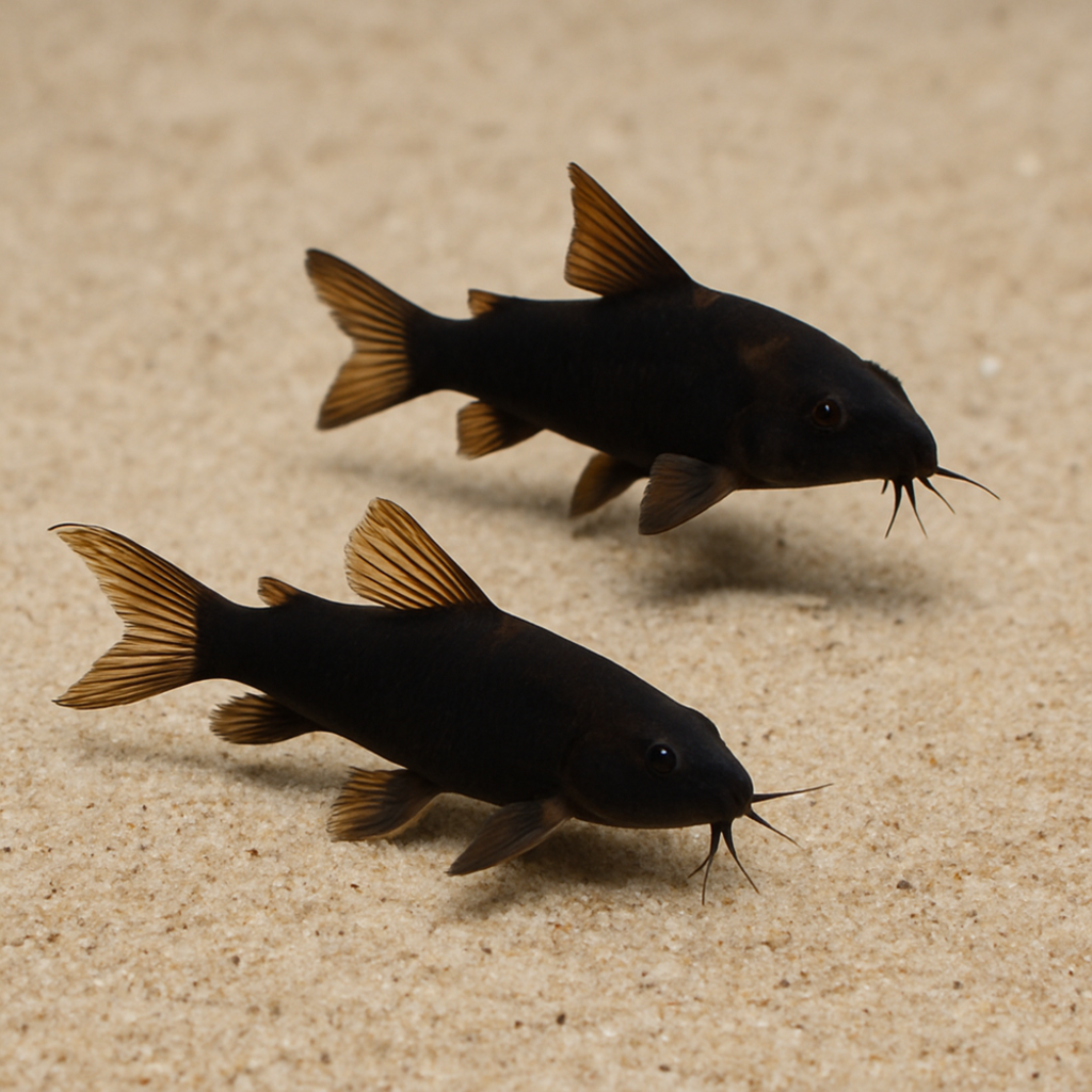 [자체제작]코리도라스 베네수엘라 블랙(짜장코리) 3마리