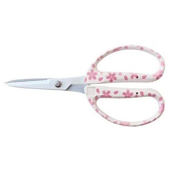 고품질 치카마사 원예가위 CRI-360SFW(SW) 270-3916 꽃무늬원예가위 핑크원예가위 W5C9A23