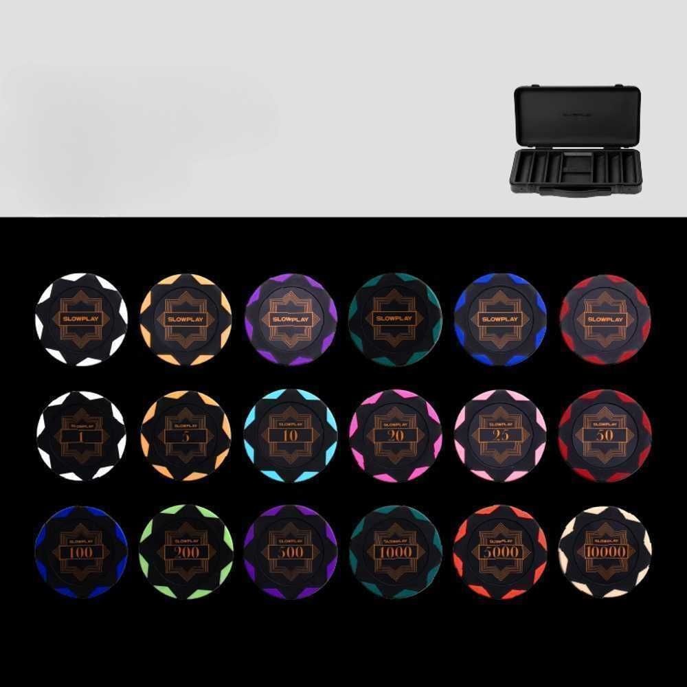 텍사스 홀덤 클레이 세트 코인세트 포커칩 고급 코인 칩 : 롯데ON